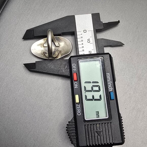 VTG Sterling Silver Bear Paw Statement Ring Size 6.5 Native American Style 6.76g - Picture 8 of 10